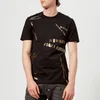 Versace Collection Men's Tape Detail T-Shirt - Black - Image 1
