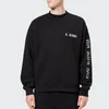 Alexander Wang Men's Credit Card Decal Sweatshirt - Black - Image 1