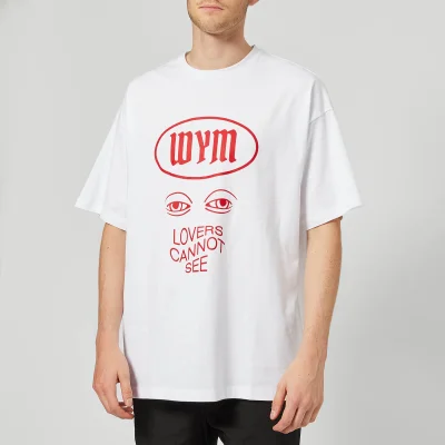 Wooyoungmi Men's Lovers Cannot See T-Shirt - White