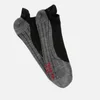 FALKE Ergonomic Sport System Men's Ru4 Invisible Socks - Black Mix - Image 1