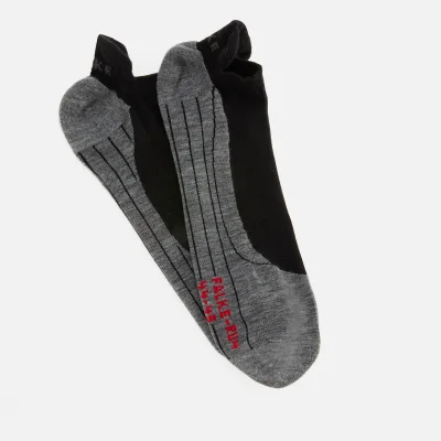 FALKE Ergonomic Sport System Men's Ru4 Invisible Socks - Black Mix