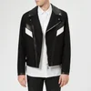 Neil Barrett Men's Wool & Leather Modernist Jacket - Black/White - Image 1