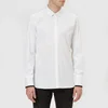 Neil Barrett Men's Bomber Sleeve Shirt - White/Black - Image 1