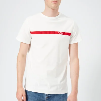 A.P.C. Men's Yukata T-Shirt - Blanc