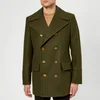 Vivienne Westwood Men's Classic Ecowool Melton Peacoat - Invisible Green - Image 1