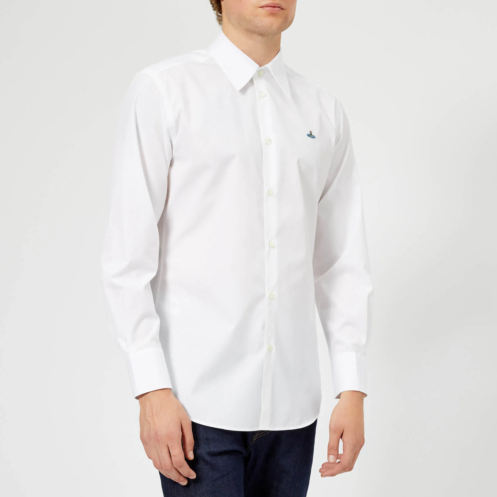 Vivienne Westwood Men's Firm Poplin Classic Shirt - White Image 1
