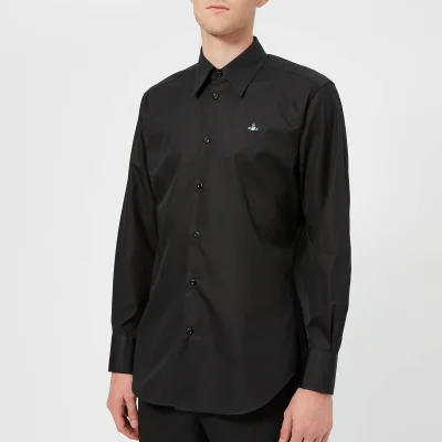 Vivienne Westwood Men's Firm Poplin Classic Shirt - Black