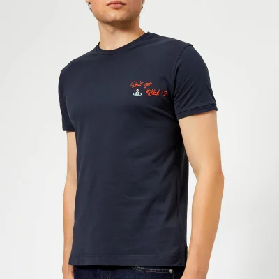 Vivienne Westwood Men's Organic Jersey Peru T-Shirt - Navy Blue