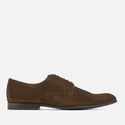 PS Paul Smith Men's Gould Suede Derby Shoes - Chocolate