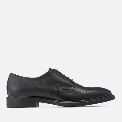 Paul Smith Men's Rosen Leather Toe Cap Derby Shoes - Black