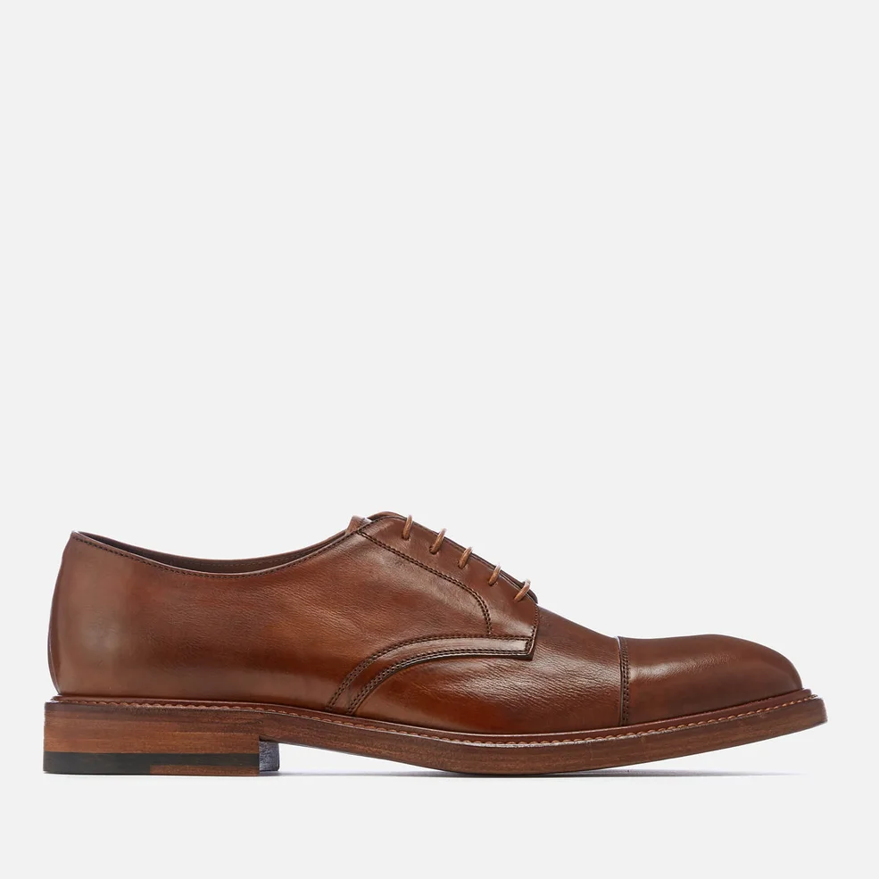 Paul Smith Men's Rosen Leather Toe Cap Derby Shoes - Tan Image 1