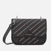 Karl Lagerfeld Women's Stripe Logo Tote Bag - Black - Image 1