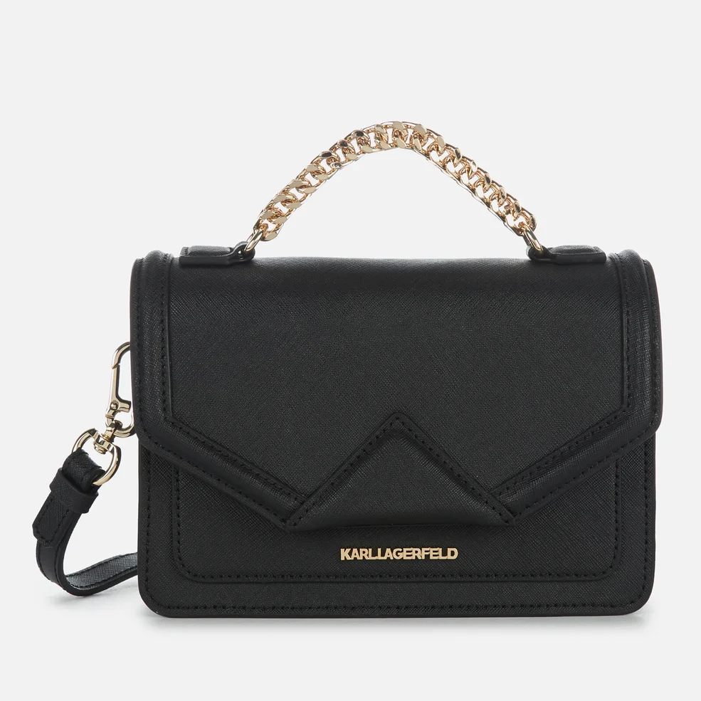Karl Lagerfeld Women's K Klassik Medium Shoulder Bag - Black Image 1