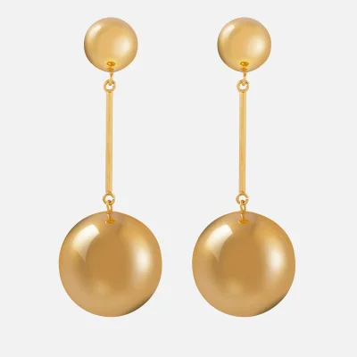 JW Anderson Women's Spheres Drop Earrings - Gold