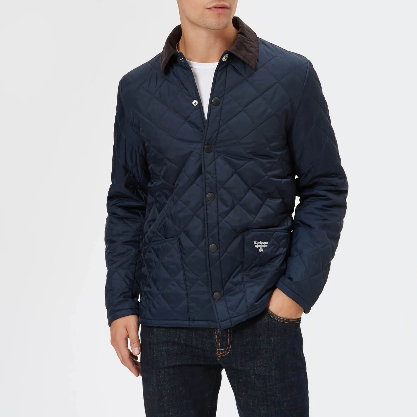 Barbour Men's Beacon Starling Quilted Jacket - Navy Image 1