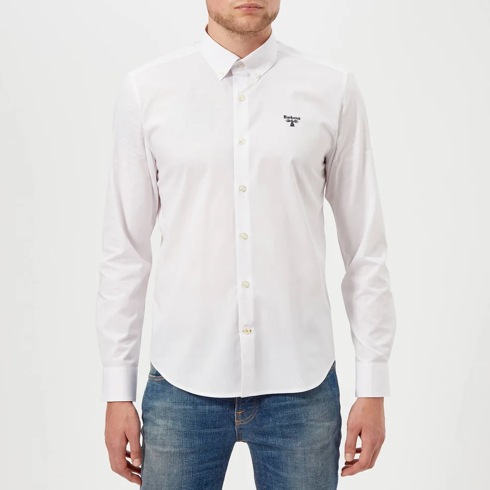 Barbour Men's Beacon Seathwaite Shirt - White Image 1
