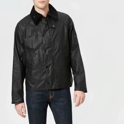Barbour X Engineered Garments Men's Graham Wax Jacket - Black