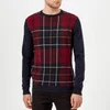 Barbour Men's Coldwater Crew Knitted Jumper - Navy - Image 1