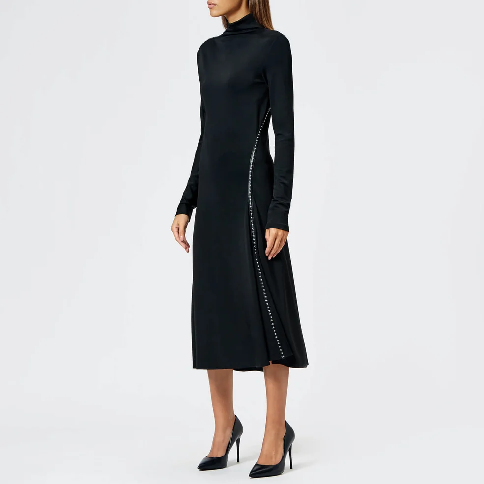 Helmut Lang Women's Bondage Stud Dress - Black Image 1