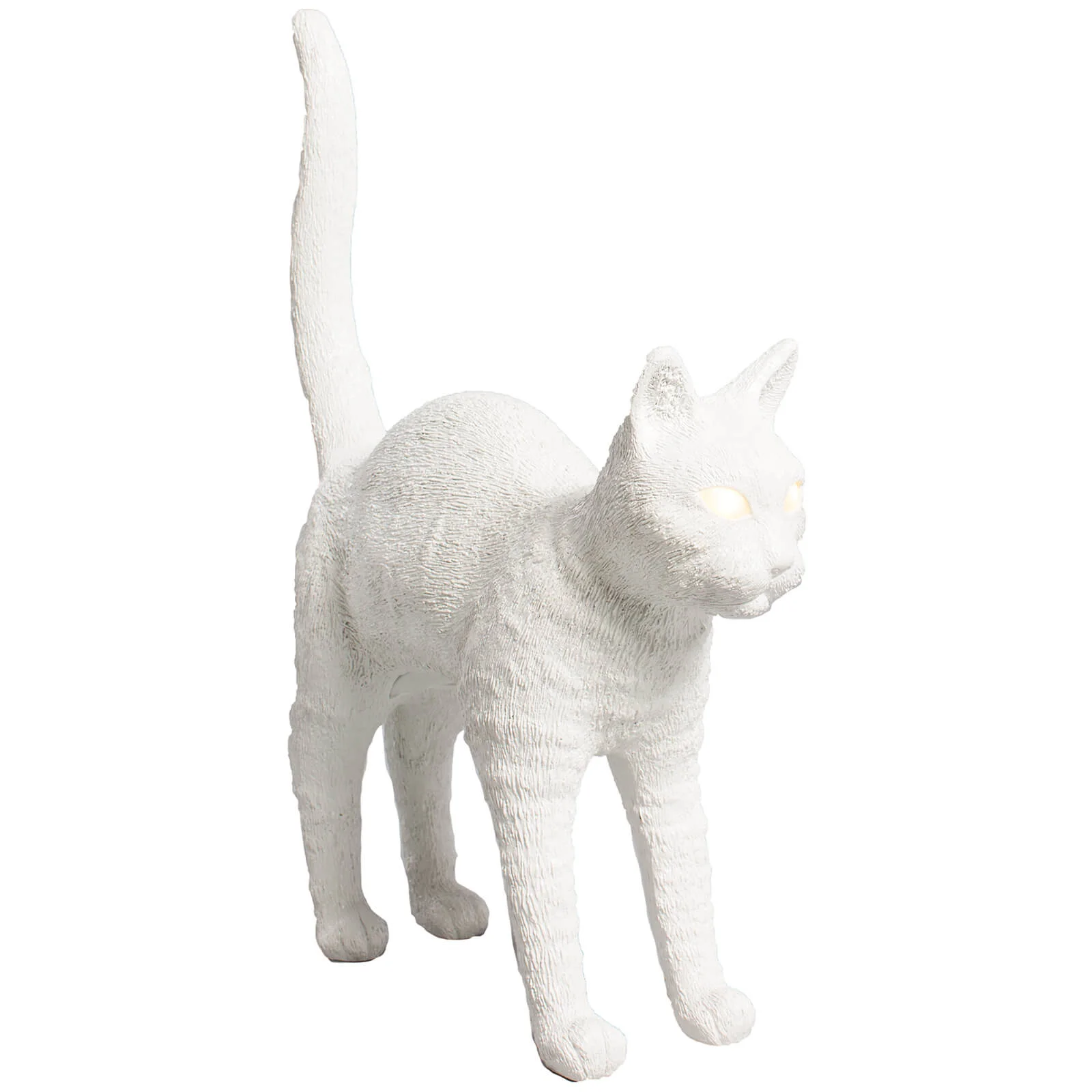 Seletti Jobby The Cat Lamp - White Image 1