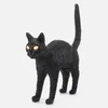 Seletti Jobby The Cat Lamp - Black - Image 1