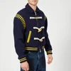 JW Anderson Men's Varsity Wool Jacket - Navy - Image 1