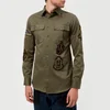 JW Anderson Men's Multi Patches Pockets Shirt - Peat - Image 1
