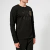 JW Anderson Men's Double Sleeve Printed Long Sleeve T-Shirt - Black - Image 1