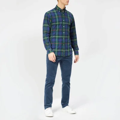 Polo Ralph Lauren Men's Check Pocket Shirt - Navy/Pine Multi