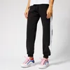MSGM Women's Track Pants with Arrow Down the Side - Black - Image 1
