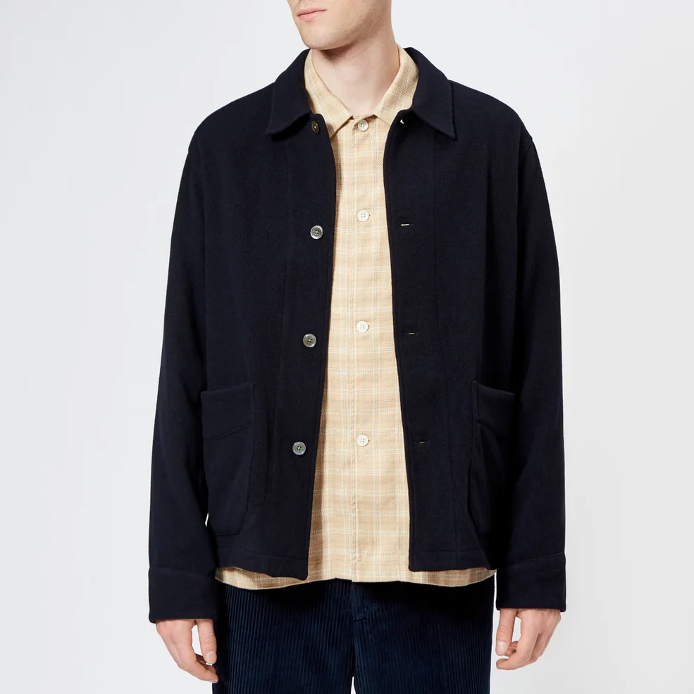 Our Legacy Men's Archive Box Jacket - Navy Image 1