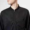 Our Legacy Men's Shawl Zip Collar Shirt - Black - Image 1