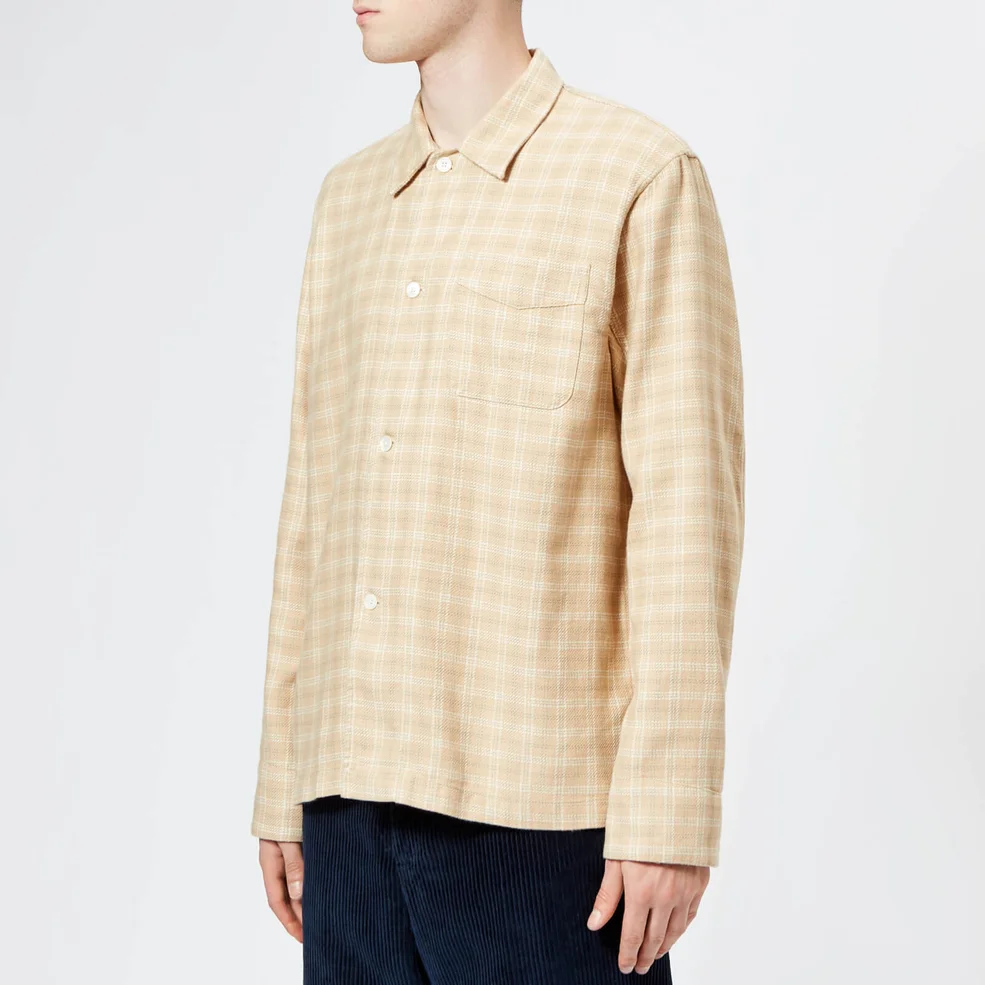 Our Legacy Men's Box Long Sleeve Shirt - Pink Image 1