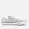 Converse Women's Chuck Taylor All Star Ox Trainers - Silver/Silver/White - Image 1