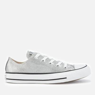 Converse Women's Chuck Taylor All Star Ox Trainers - Silver/Silver/White