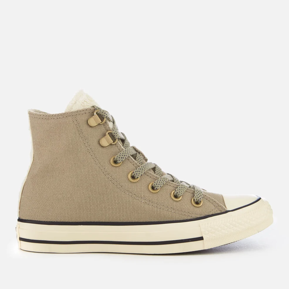 Converse Women's Chuck Taylor All Star Hi-Top Trainers - Khaki/Natural Ivory/Navy Image 1
