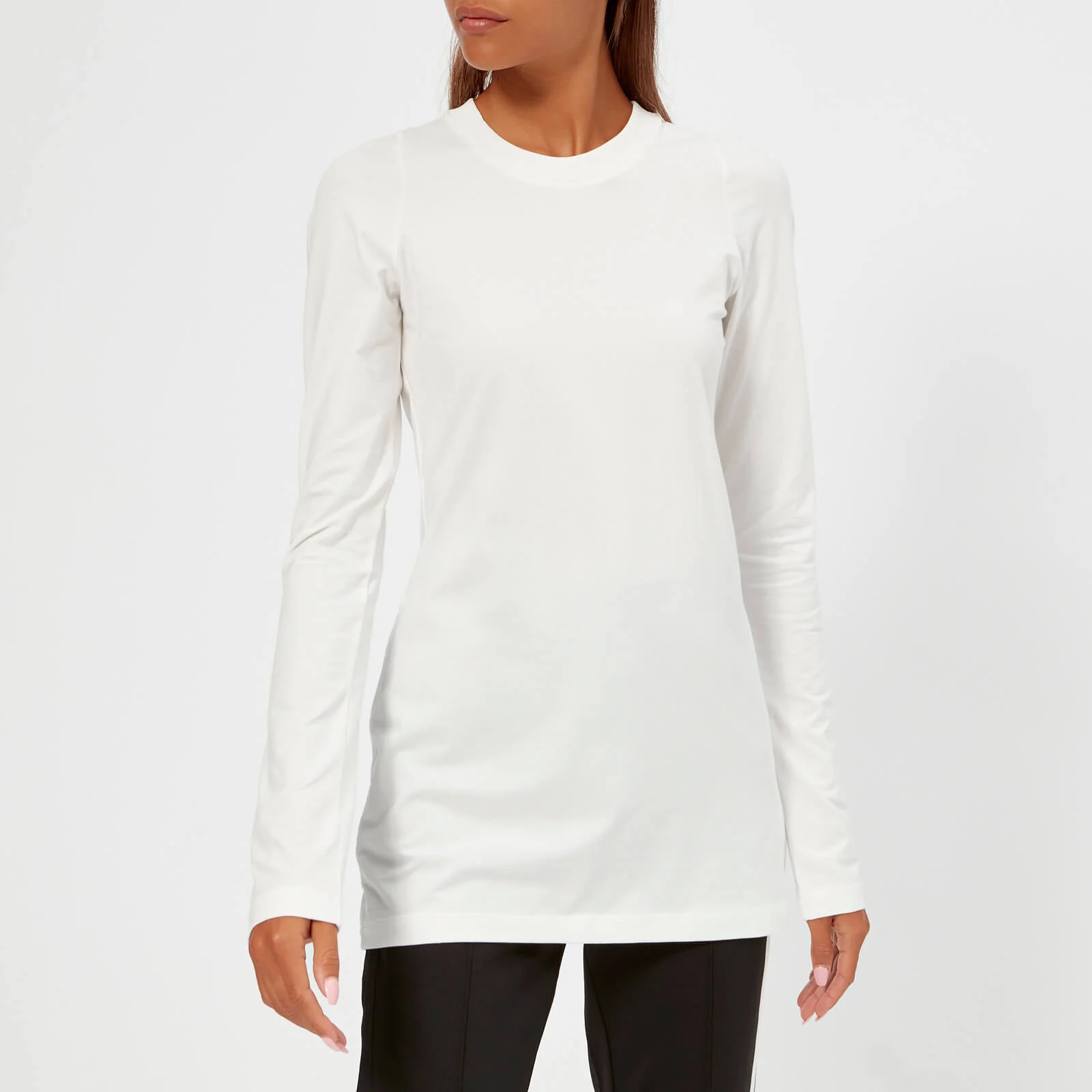 Y-3 Women's Prime Long Sleeve T-Shirt - Core White Image 1