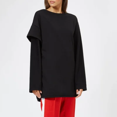 Y-3 Women's 2 Layer Fleece Sweater - Black