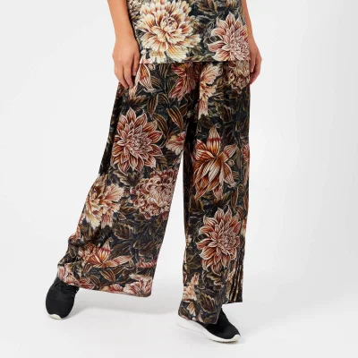 Y-3 Women's All Over Print Wide Pants - Flower Camo AOP