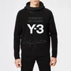 Y-3 Knitted Stacked Logo Hoodie - Black - Image 1