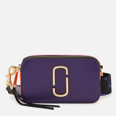 Marc Jacobs Women's Snapshot Cross Body Bag - Violet/Multi