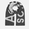 Acne Studios Men's Toronty Logo Scarf - Black - Image 1