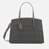 Coach Women's Coated Canvas Signature Charlie Carryall Bag - Denim Midnight Navy - Image 1