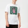 McQ Alexander McQueen Men's Dropped Shoulder Tripping Bunny T-Shirt - Optic White - Image 1