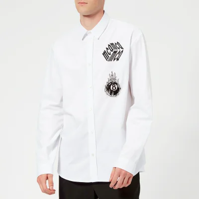 McQ Alexander McQueen Men's Sheehan McQ Cube Shirt - Optic White