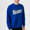 Champion X Beams Men's Crew Neck Sweatshirt - Blue - Image 1