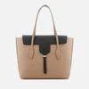 Tod's Women's Shopping Tote Bag - Beige/Black - Image 1