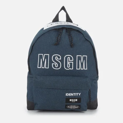 Eastpak x MSGM Padded Backpack - MSGM Denim