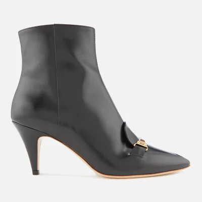 Tod's Women's Pointed Heeled Ankle Boots - Black