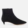 Tod's Women's Kitten Heeled Ankle Boots - Black - Image 1